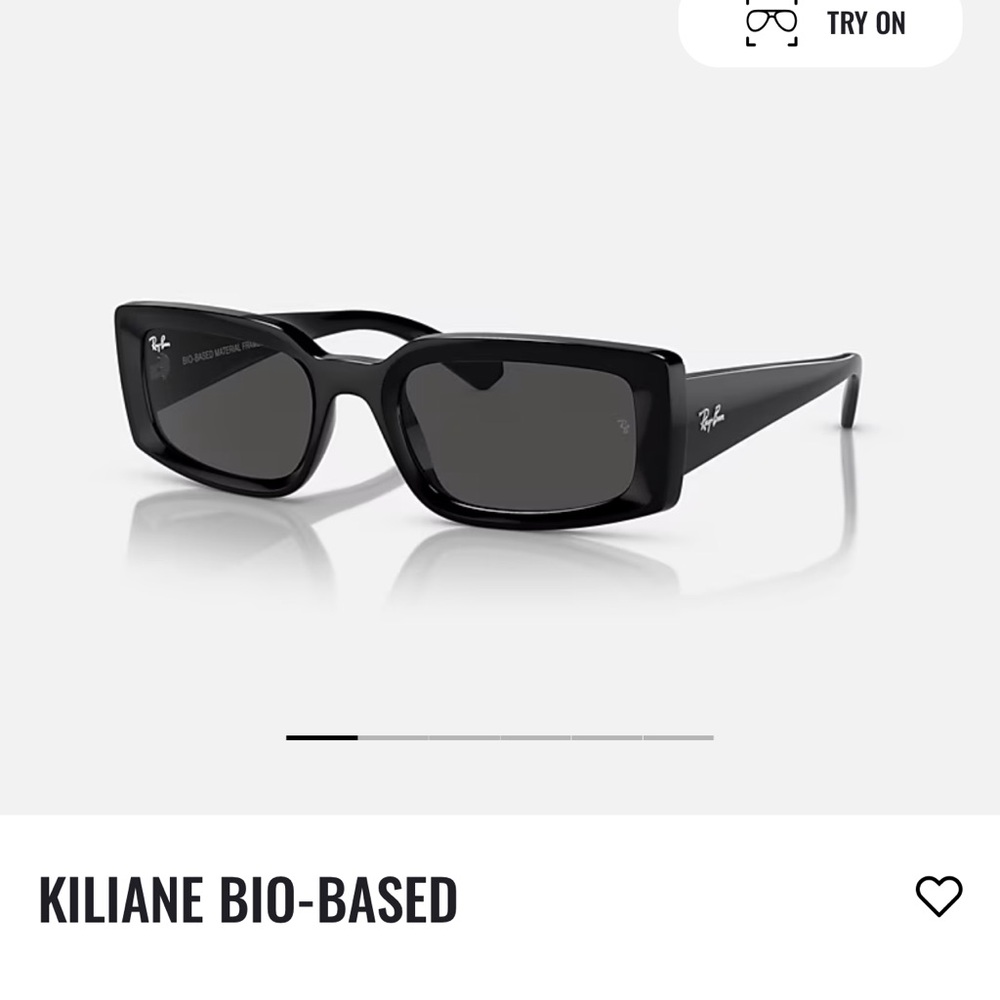 Ray-Ban sunglasses: women’s Kiliane bio-based in black